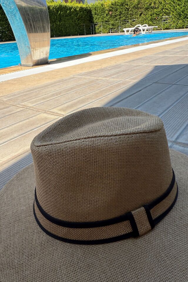 Kovboy Hasır Şapka