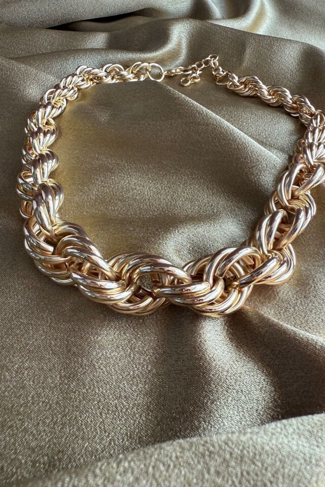 Premium Seri Kalın Burgu Kolye